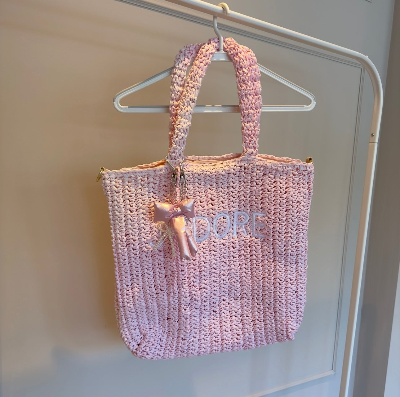 Jadore strandtas pink