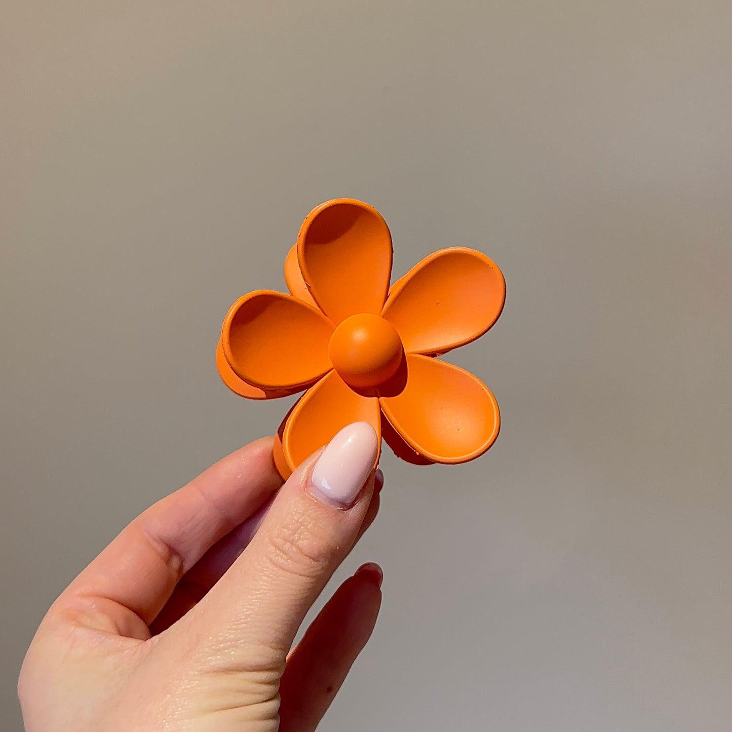 Flower klem oranje