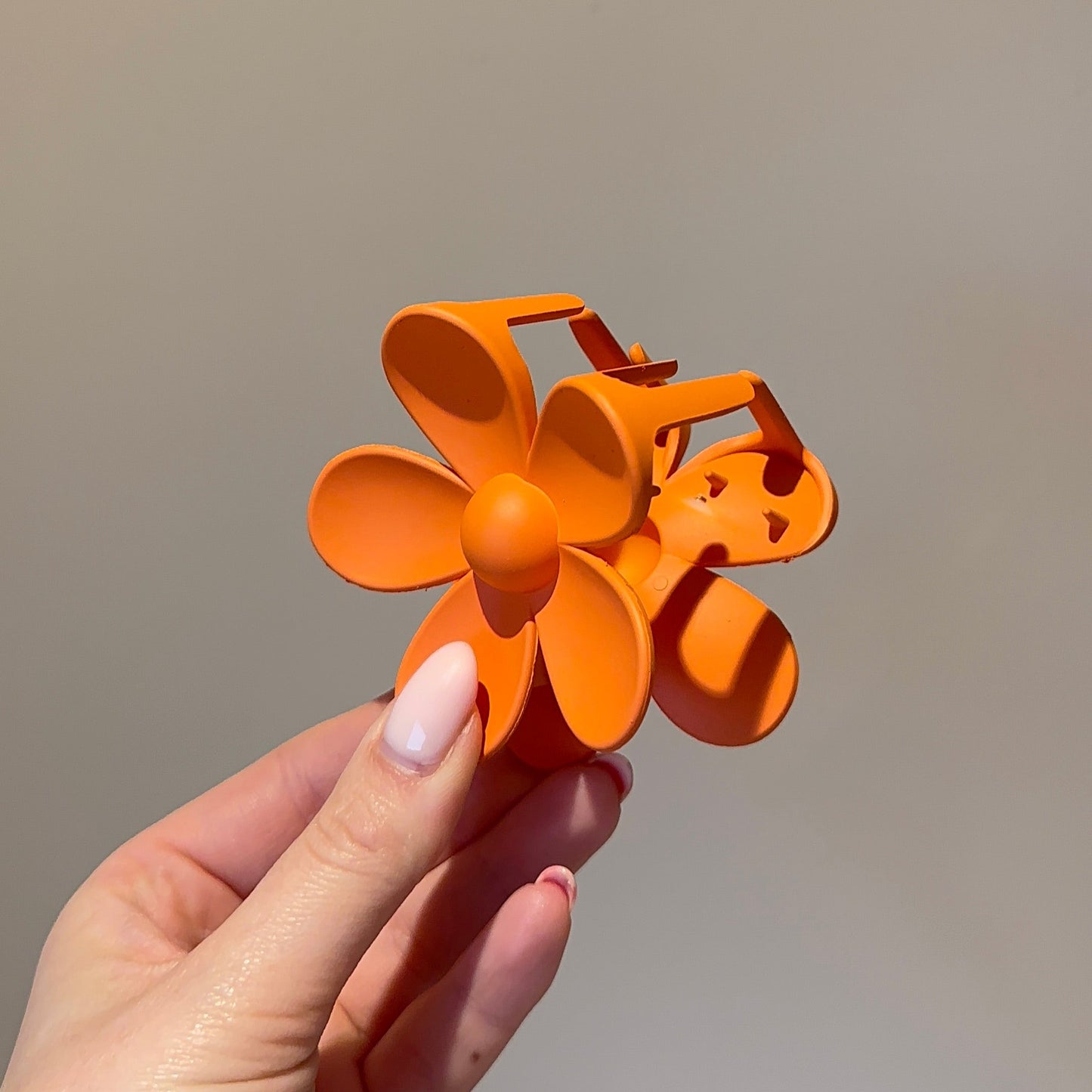 Flower klem oranje