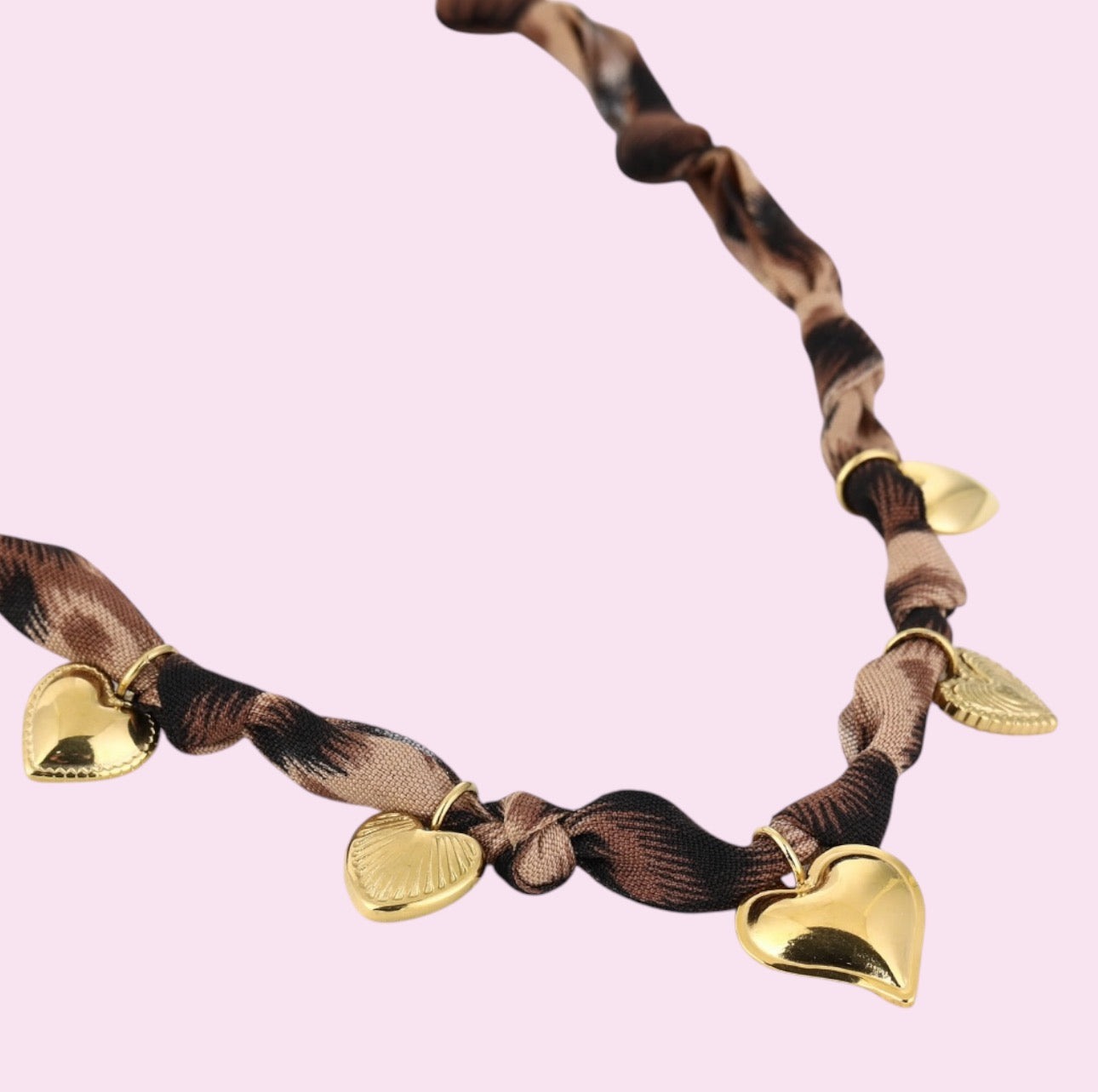 Tijger heart ketting