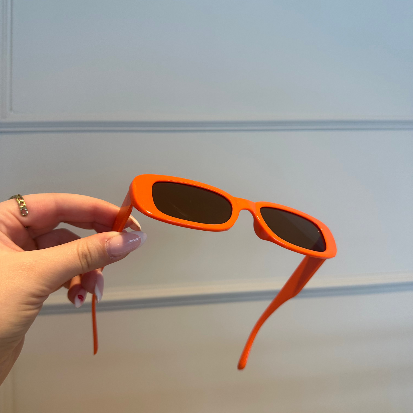 Ariana zonnebril oranje