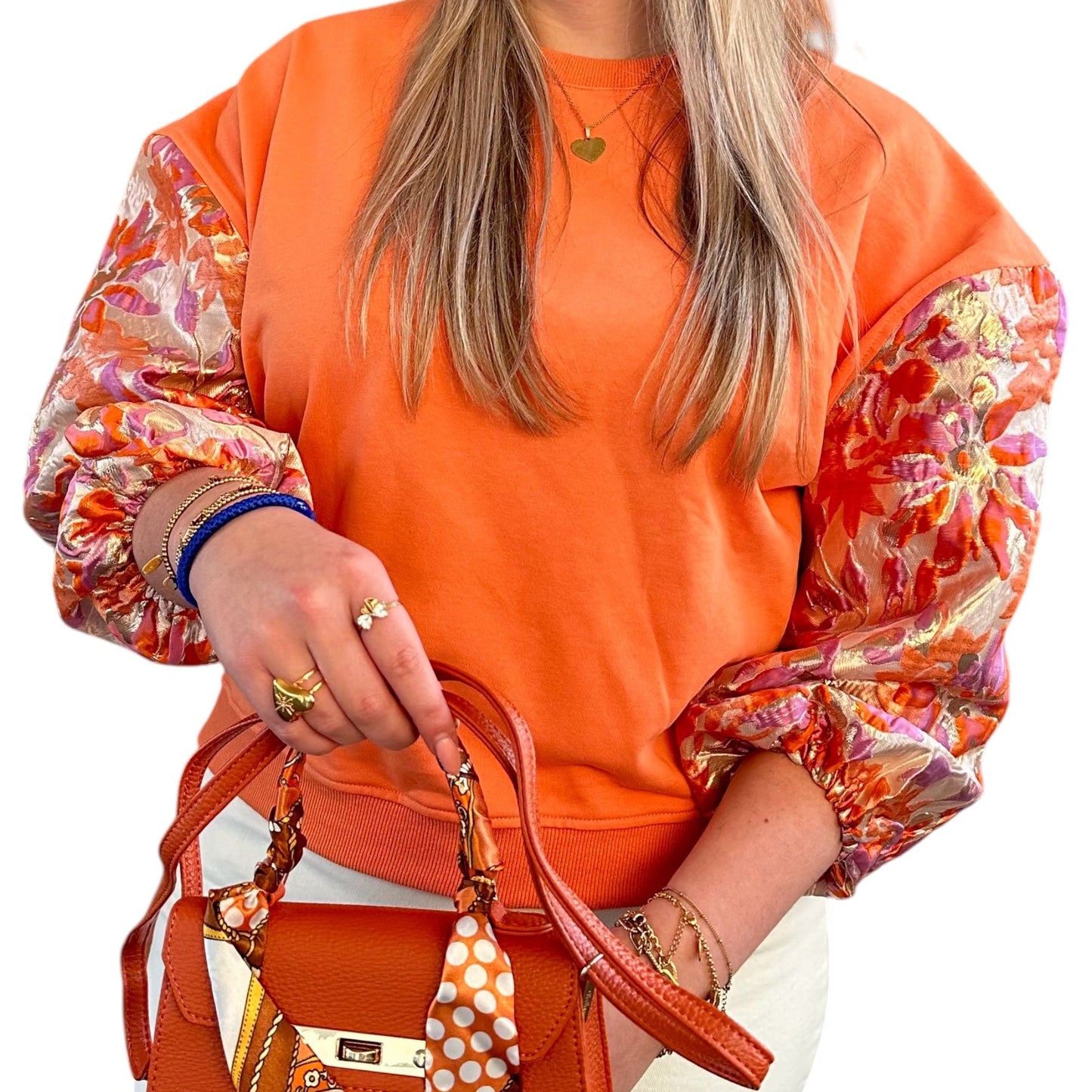 Koningsdag in Oranje sweater