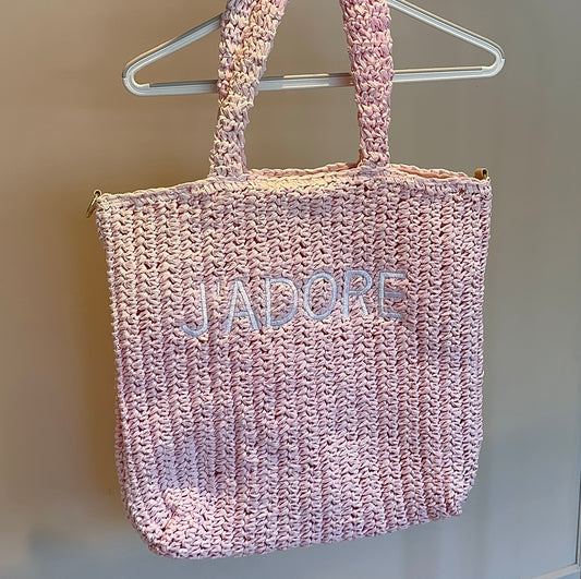 Jadore strandtas pink