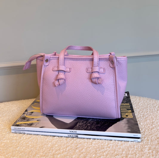 Pinky bag ( echt leer! )