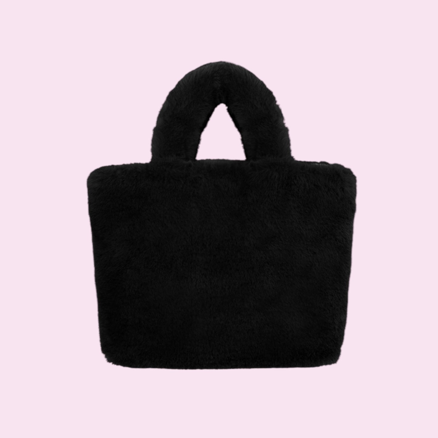 Faux fur city bag small