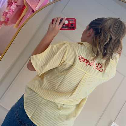 St tropez blouse yellow