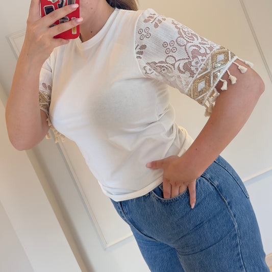 White party shirt