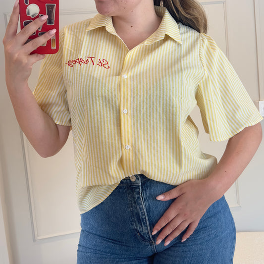 St tropez blouse yellow