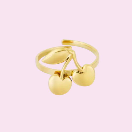 Cherry ring gold