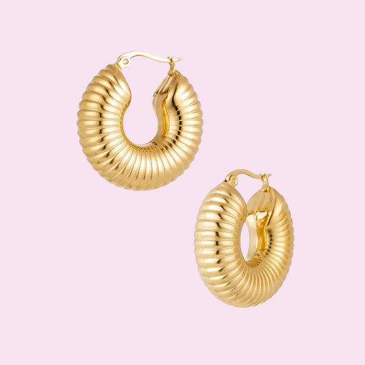 Zoey earrings gold