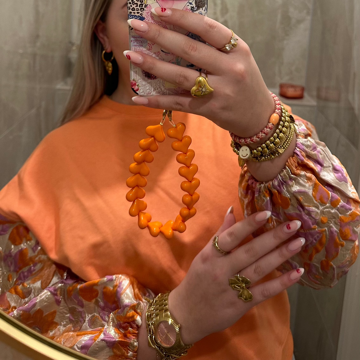 Koningsdag in Oranje sweater